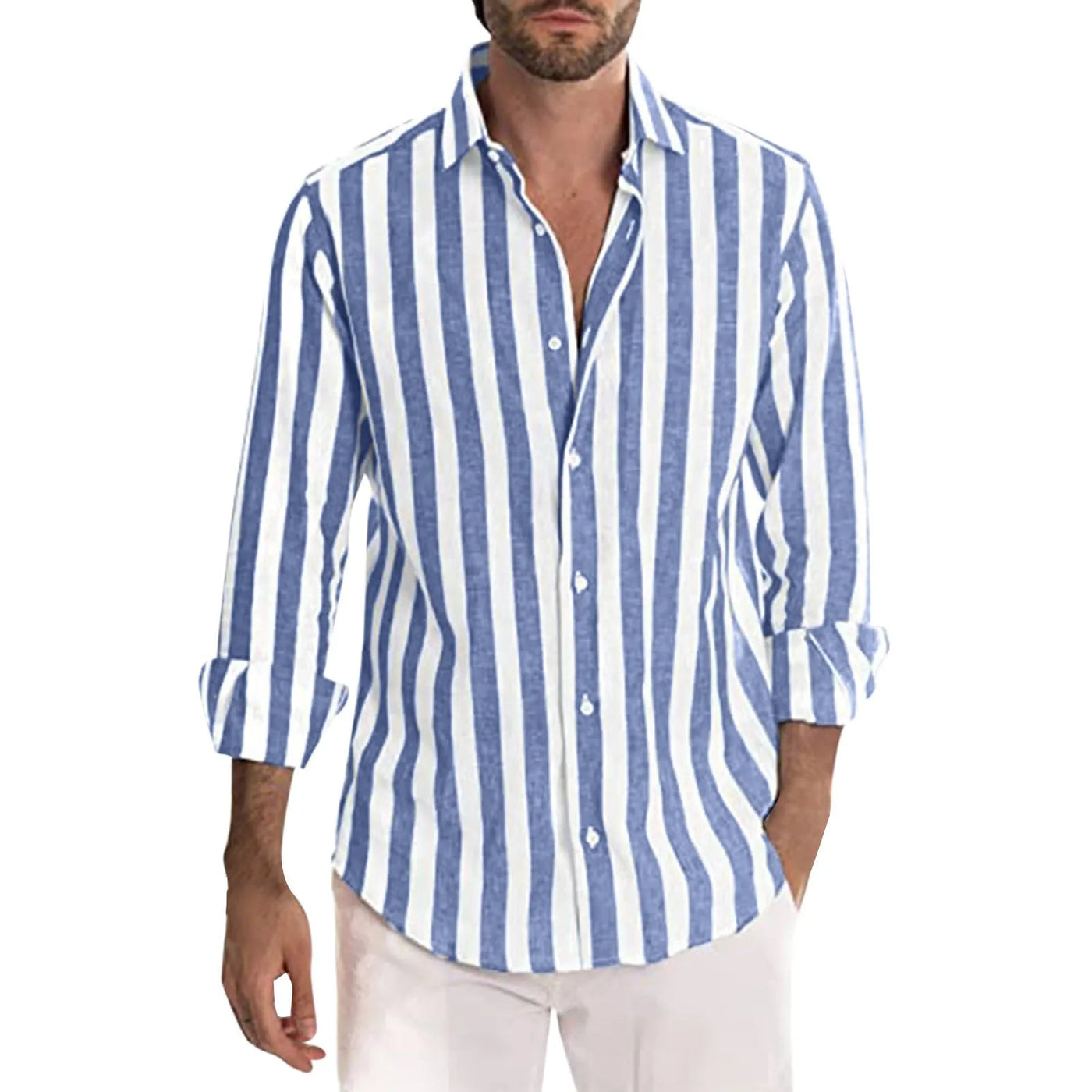 Louis | Striped Shirt For Men