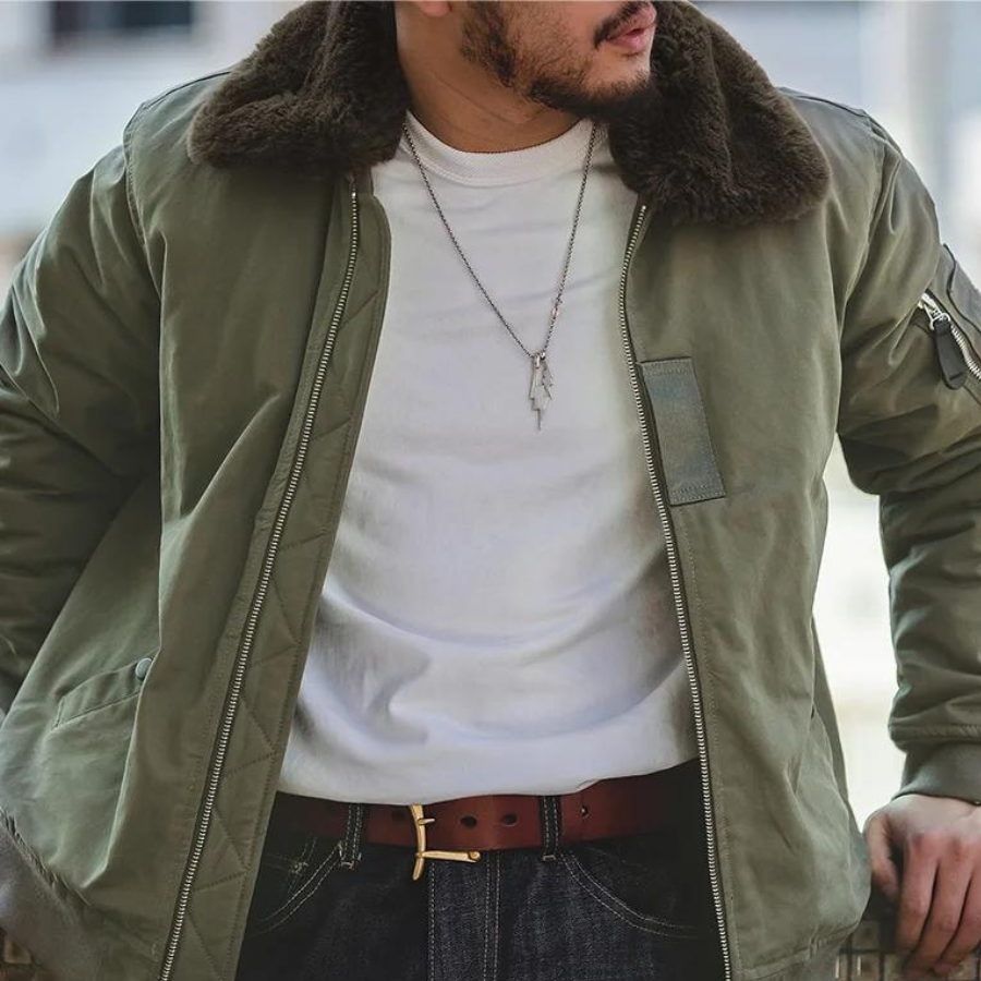 Richie Retro Bomber Jacket