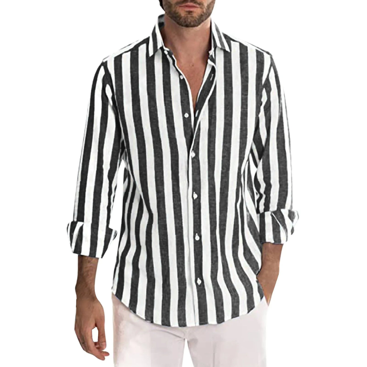 Louis | Striped Shirt For Men