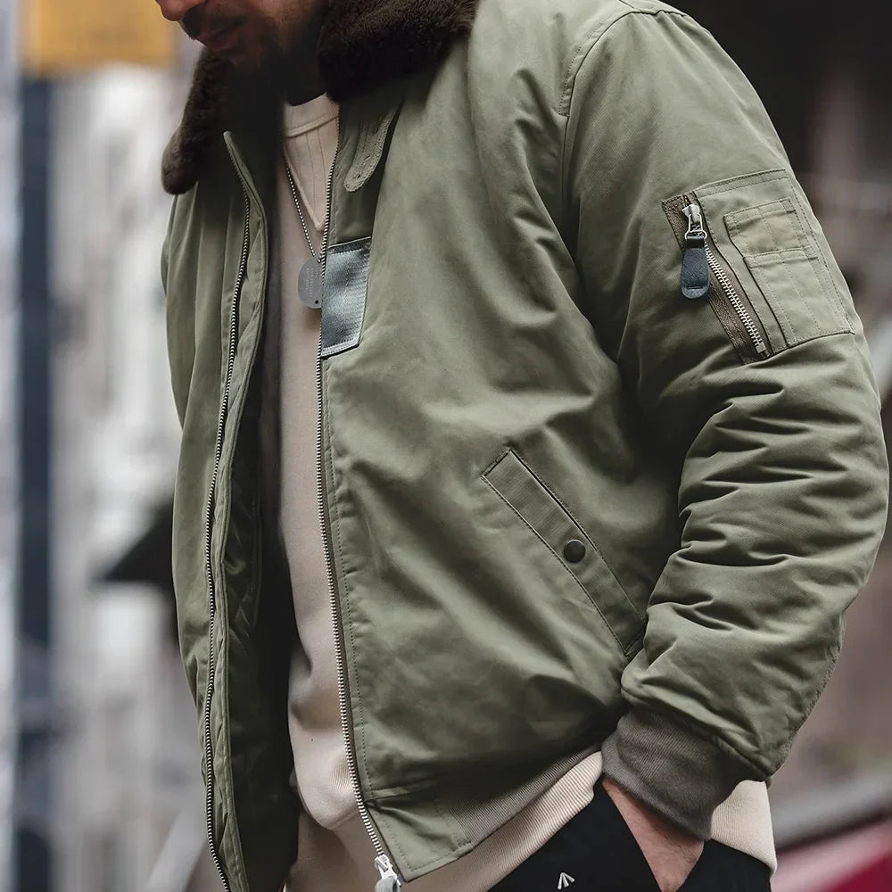 Richie Retro Bomber Jacket