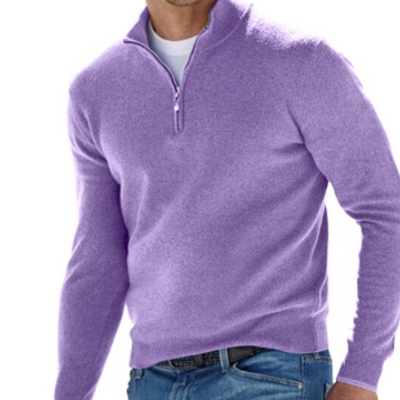 Liam - Sweater with Half Zipper