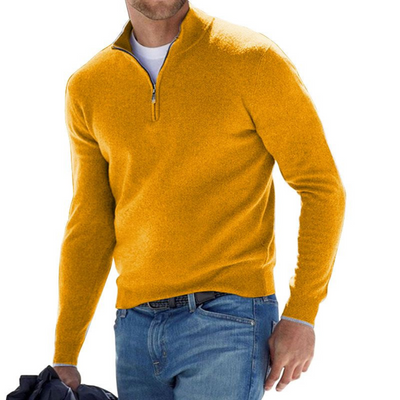 Liam - Sweater with Half Zipper